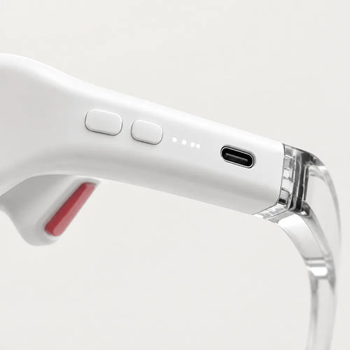 Gafas de Masaje Ocular – Luz Roja + EMS